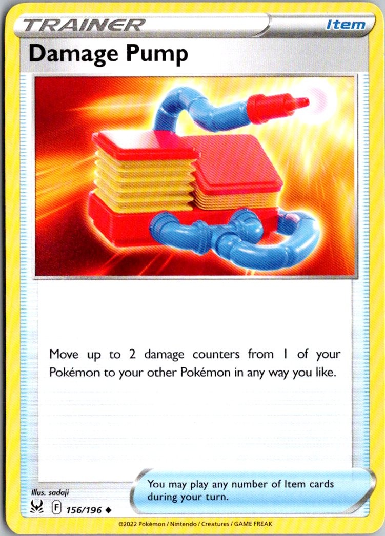 Damage Pump Pokemon Lost Origin 156/196 LP