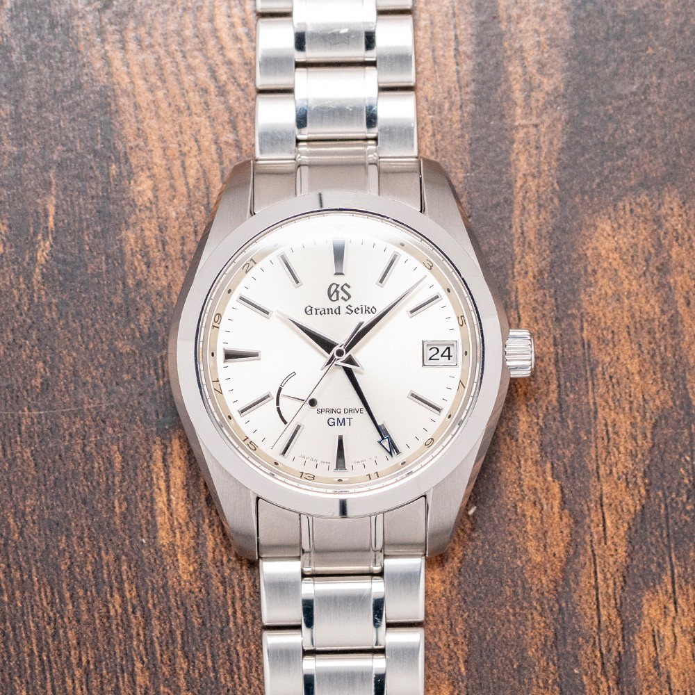 Grand Seiko Heritage Spring Drive GMT 41mm SBGE205G July 2022 Box & Papers