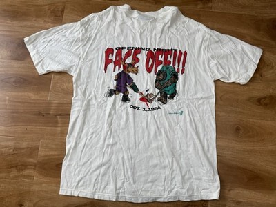 VTG Denver Grizzlies vs Minnesota Moose Opening Night 1994Hockey T Shirt L