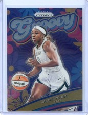 2024 Panini Prizm WNBA JACKIE YOUNG #6 GROOVY Insert ACES