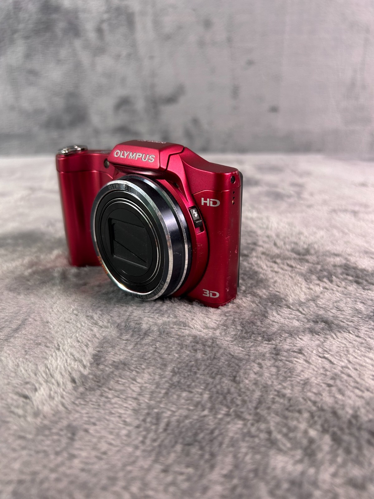 Olympus SZ-11 14MP Digital Camera Red 20x Wide Zoom 3D HD Video