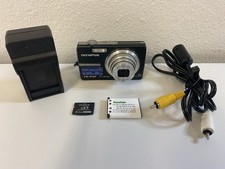 Olympus FE-240 Digital Camera 7.1 MP Black Charger and battery Bundle
