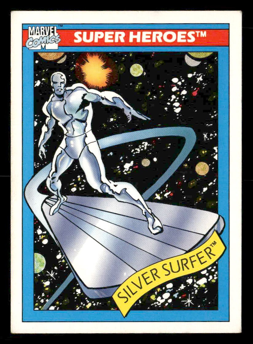 1990 Impel Marvel Universe #32 Silver Surfer