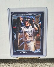 2025 Max Clark West Michigan Whitecaps Minor League Rookie Card Rc Tigers