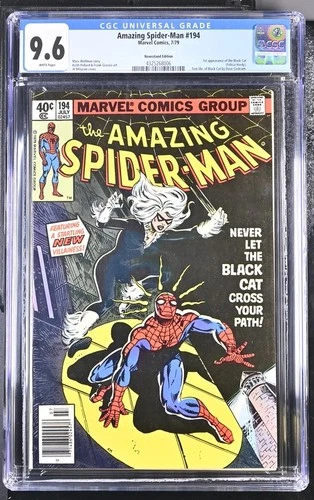 The Amazing Spider-Man #194 Newsstand Variant CGC 9.6 White Pages