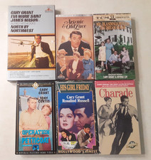 Cary Grant VHS Tape Lot SOME NEW Arsenic and Old Lace North by Northwest Charade