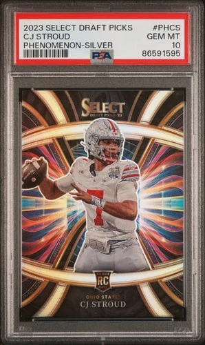 PSA 10 2023 Select Draft Picks Phenomenon #PHCS CJ Stroud Silver POP 23