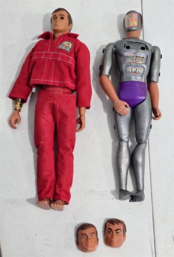 RARE MANNEQUIN POUPEE Maskatron Six Millions Dollar Man Bootleg Vintage