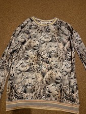 MOLO snow leopard  top  size 164