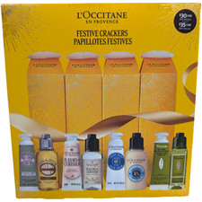 L'Occitane Festive Crackers Travel Size Body Care Set (8 Mini Products inside)