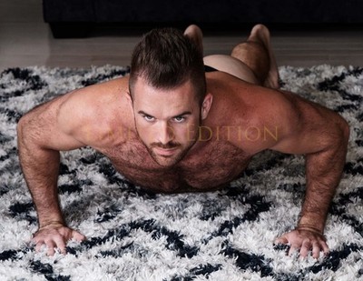 Handsome Male Nude Physique Gay Men Limited Special Edition Photo 8.5x11 4.26