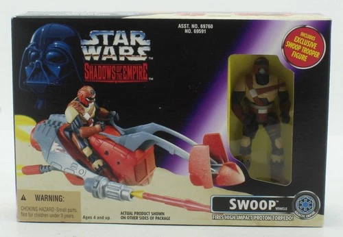 Kenner - Shadows of the Empire Swoop with Action Figure - 1996
