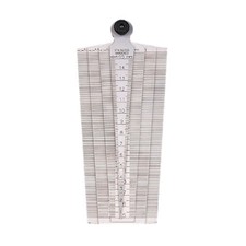 Stainless Steel Wedge Feeler Hole Taper Gauge Ruler Measuring Tool Gauge Checker