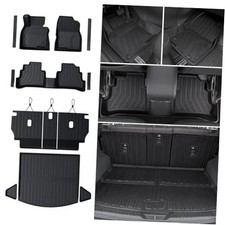 for 2017-2025 Mazda CX-5, All Weather TPE Backrest Mat Trunk Mat Floor Mats Set