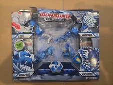 Monsuno Combat 4-Pack figures Lock Longfang Whipper Airswitch Rare