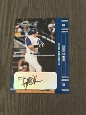 2005 Playoff Prestige Autographs #126 DOUG DEVORE Auto Signed Baseball Card
