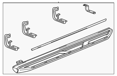カークレスト Genuine GM Chrome Driver Side Assist Step 84809518 | eBay