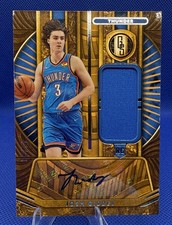 2021 Chronicles Gold Standard Josh Giddey Rookie Patch Auto RPA GSJ-JGD /99