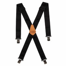 Web Elastic Suspenders, Black - 61120