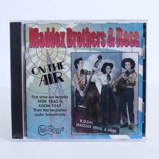 Maddox Brothers & Rose On the Air CD 1940s Radio Broadcasts Country Arhoolie NEW