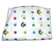 Pottery Barn Kids Eric Carle Hungry Caterpillar Baby Toddler Bed Crib Sheet