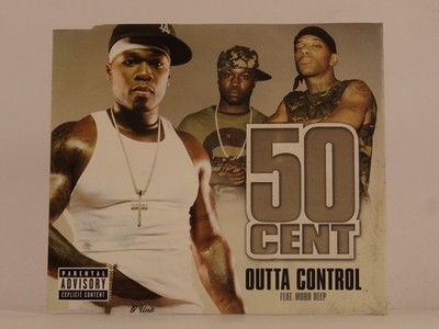 50 CENT OUTTA CONTROL (H67) 2 Track CD Single including Plastic Sleeve INTERSCOP