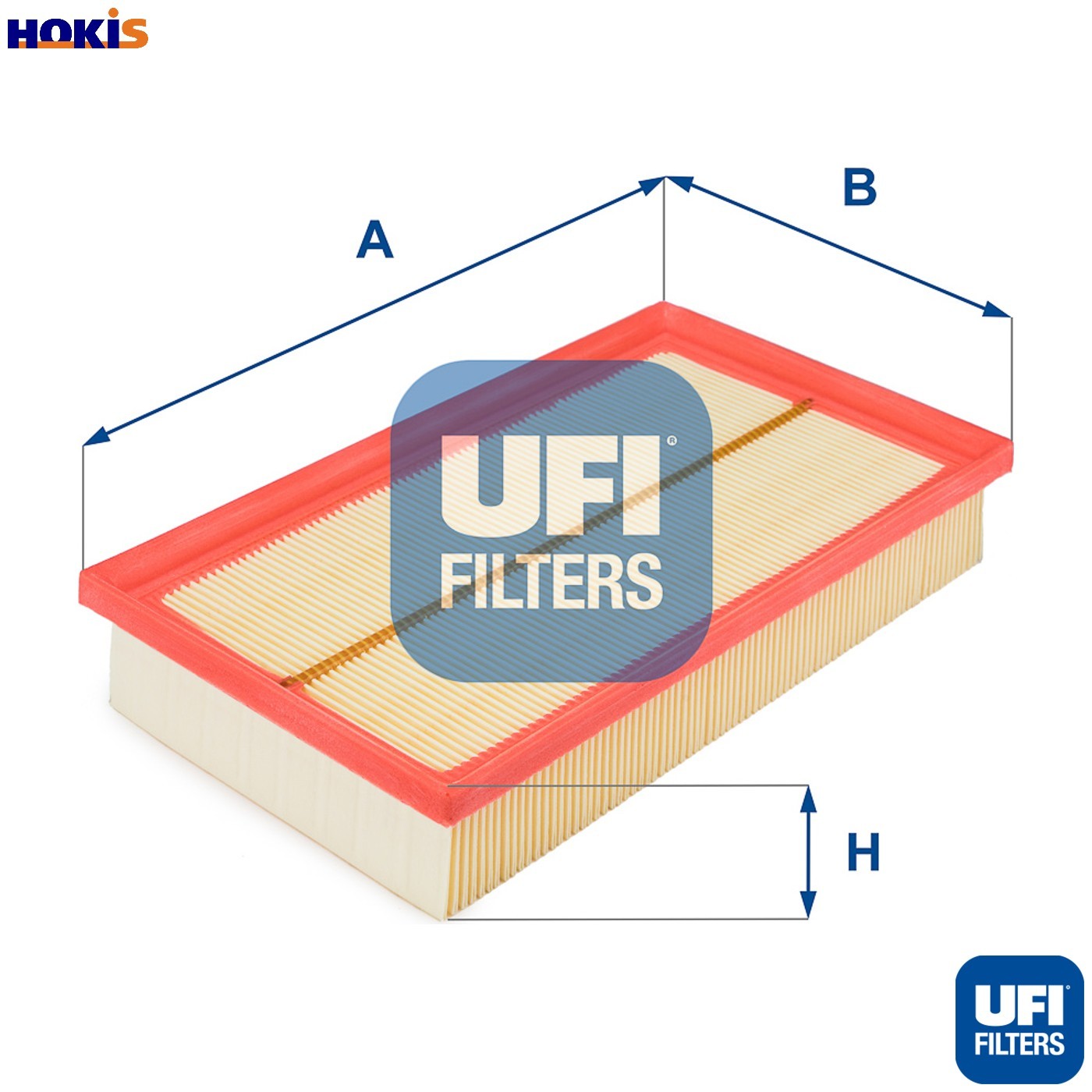 Air filter Filter Insert 30.101.00 UFI for FORD FOCUS I FOCUS I Saloon - Image 3
