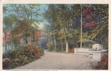Dudley Porter Memorial Fountain Haverhill Massachusetts MA Postcard 1922