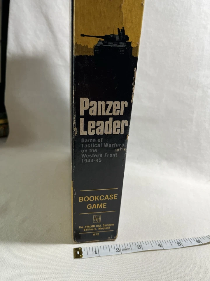 Panzer Leader Game Tactical Warfare Western Front 1944-45 Vintage Avalon Hill - Image 3 of 4