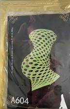 Lencer&iacute;a Fluorescente Mujer bodystocking brilla en la oscuridad traje cuerpo