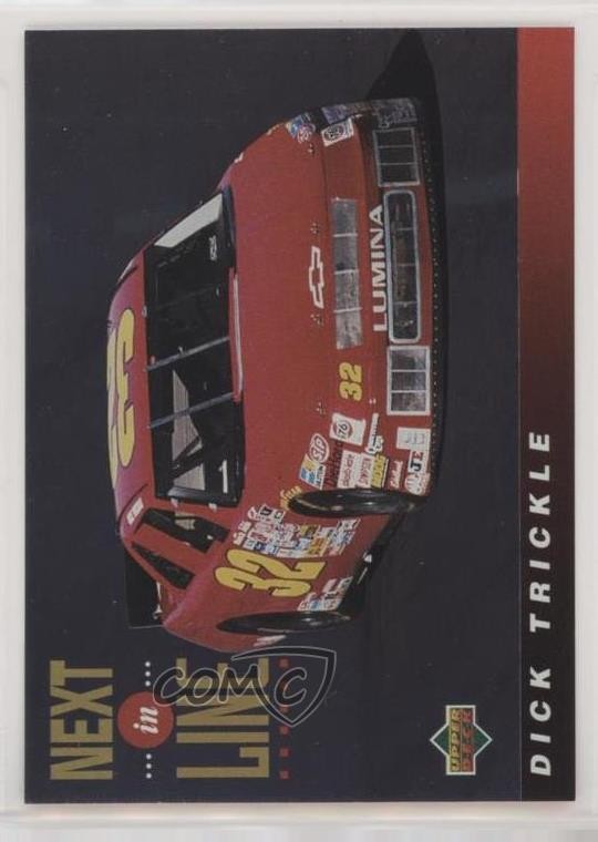 1995 Upper Deck Next in Line Dick Trickle #124 0q3