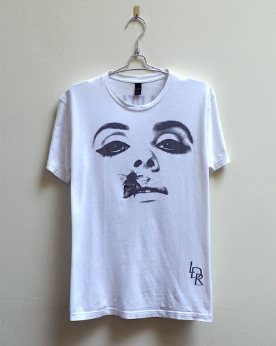 Camicia Lana Del Ray Face American Tour 2014 Amy Winehouse Charlie XCX Band L prezzo ebay