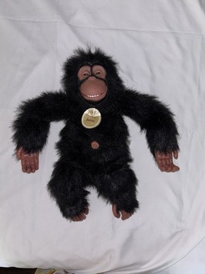 Senario Kobi Oki Monkey Plush Interactive Chimpanzee Tested With Sticker