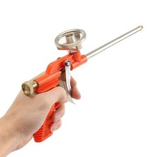 Professional Insulating Foam Spray Applicator Sealing Glass Sealant Orange