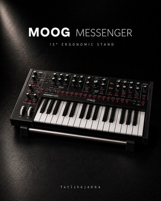 Moog Messenger Desktop Ständer Riser Holder Ergonomic Premium Studio Setup Stand