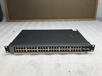 NETGEAR PROSAFE GS748T 48-Port Gigabit Smart Switch GS748T v3 with Rack Ears