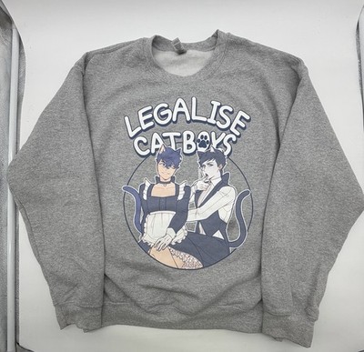 Dan And Phil Jumper Catboys Cat Boys Sweater Size Phil Lester Dan Howell