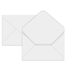 A7 Envelopes 100 Pack White 5x7 V Flap Invitation 5X7, white