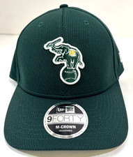 Oakland Athletics MLB NE 2025 M- Crown Snapback Adjustable Hat~Green
