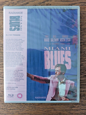 MIAMI BLUES Limited Edition (1990) [Blu-ray] RADIANCE #5 (Alec Baldwin) OOP OVP
