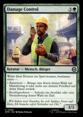 Damage Control # 099 SPM MTG Magic Deutsch