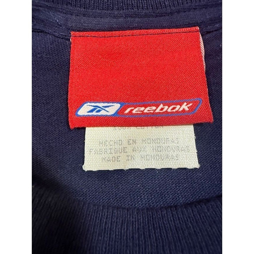 Vintage Reebok St Louis Rams 2001 NFC Champions T-Shirt Mens XL Navy Blue NWOT thumbnail 4