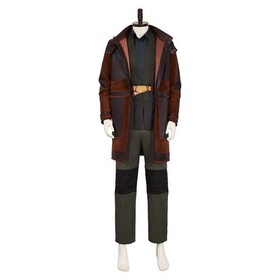 New Star Wars Andor Men Cosplay Custome Coat Pants Top Shoes Belt Full Set Cos