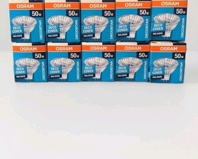 10x Osram Decostar 51S Standard - 44870 WFL 50W 12V GU5,3 36° | Neu & OVP
