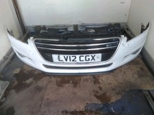 PEUGEOT 508 MK1 12-13 FRONT BUMPER ESTATE WHITE USED OEM