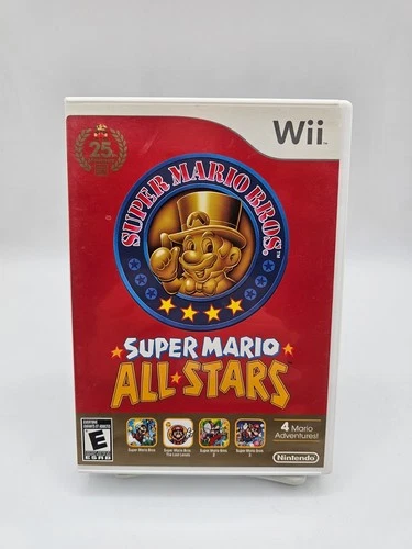 Super Mario All-Stars (Nintendo Wii, 2012) No Manual