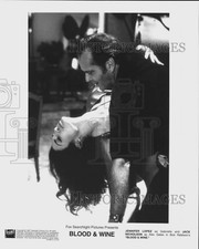 1997 Press Photo Jennifer Lopez & Jack Nicholson in 