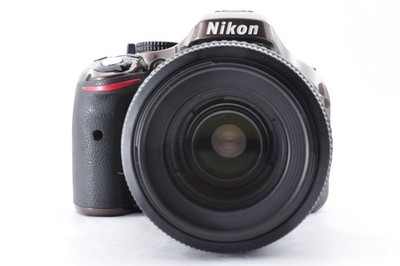 Nikon D5200 24.1MP DSLR Blonze + 18-55mm & 55-200mm VR Lens Kit