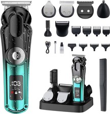 20 Piece Hair Clipper Beard Trimmer for Men, All-in-One Men's Grooming Kit for N