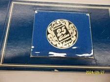 Paradise Island Casino Bahamas 25 Dollar proof Sterling Silver Gaming Coin Token